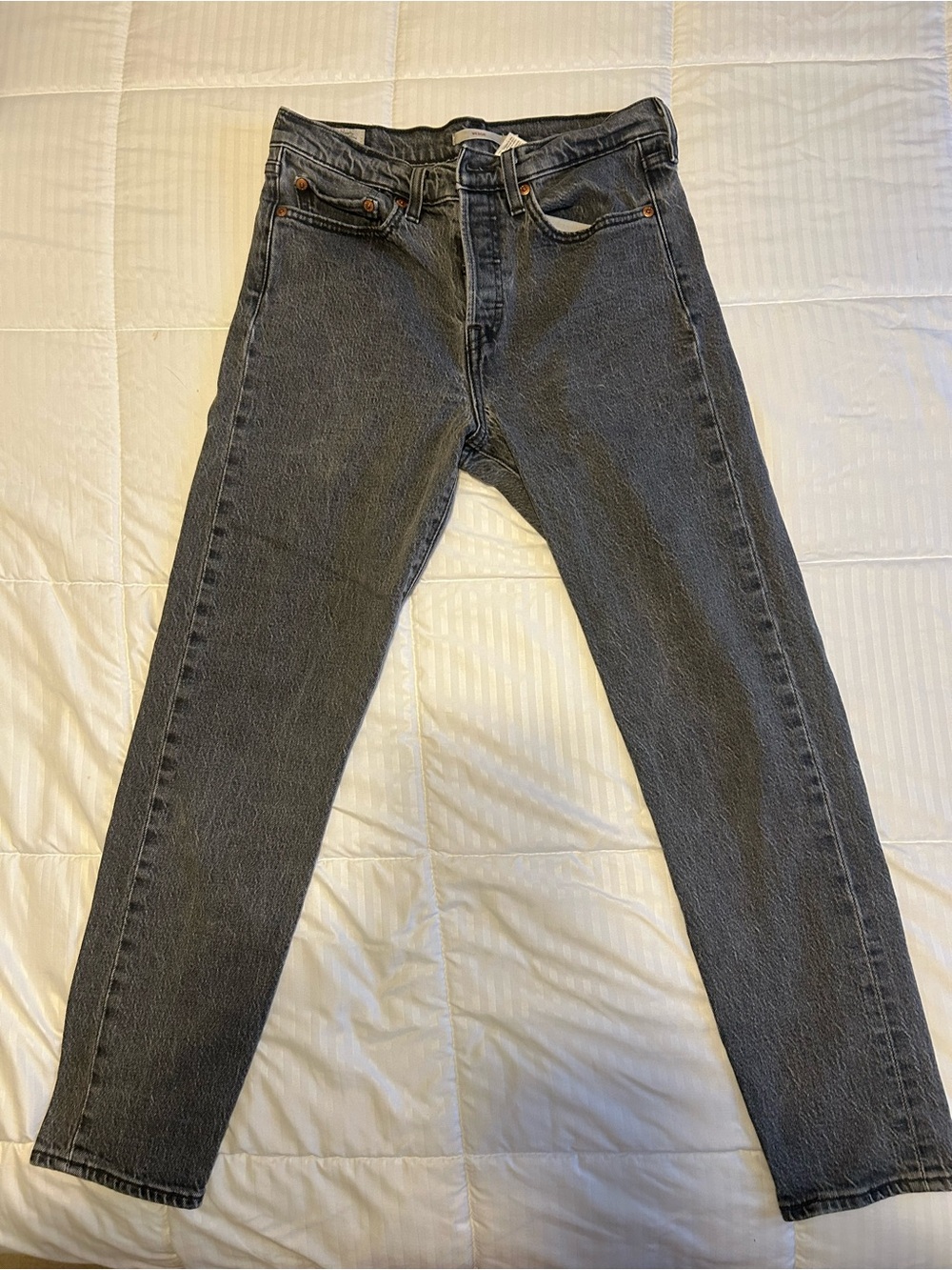 Levi's Women's Straight Leg Jeans - Charcoal